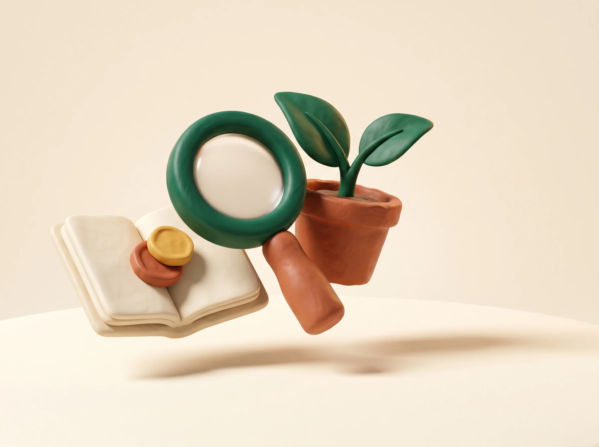 Clay illustration of a notebook with pound-coin pebbles, a magnifying glass and a small sapling — the visual signature of HonestCodes' editorial standards.