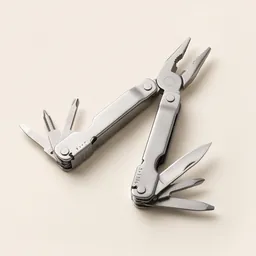 A stainless steel multi-tool